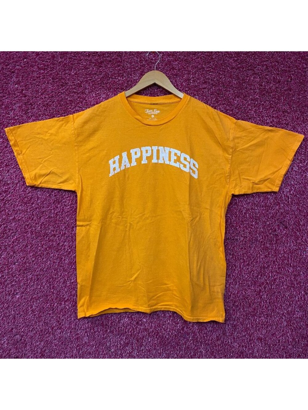Junk Food Happiness Arch Graphic T-Shirt Large